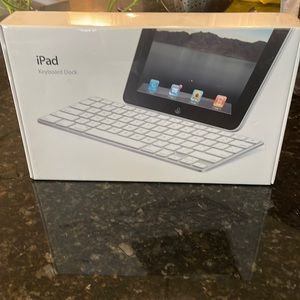 Unopened keyboard dock